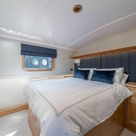 Luxurious Houseboat Near Canary Wharf In לונדון מראה חיצוני תמונה